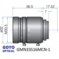 2/3-inch Format Fixed Focal Length Lens
